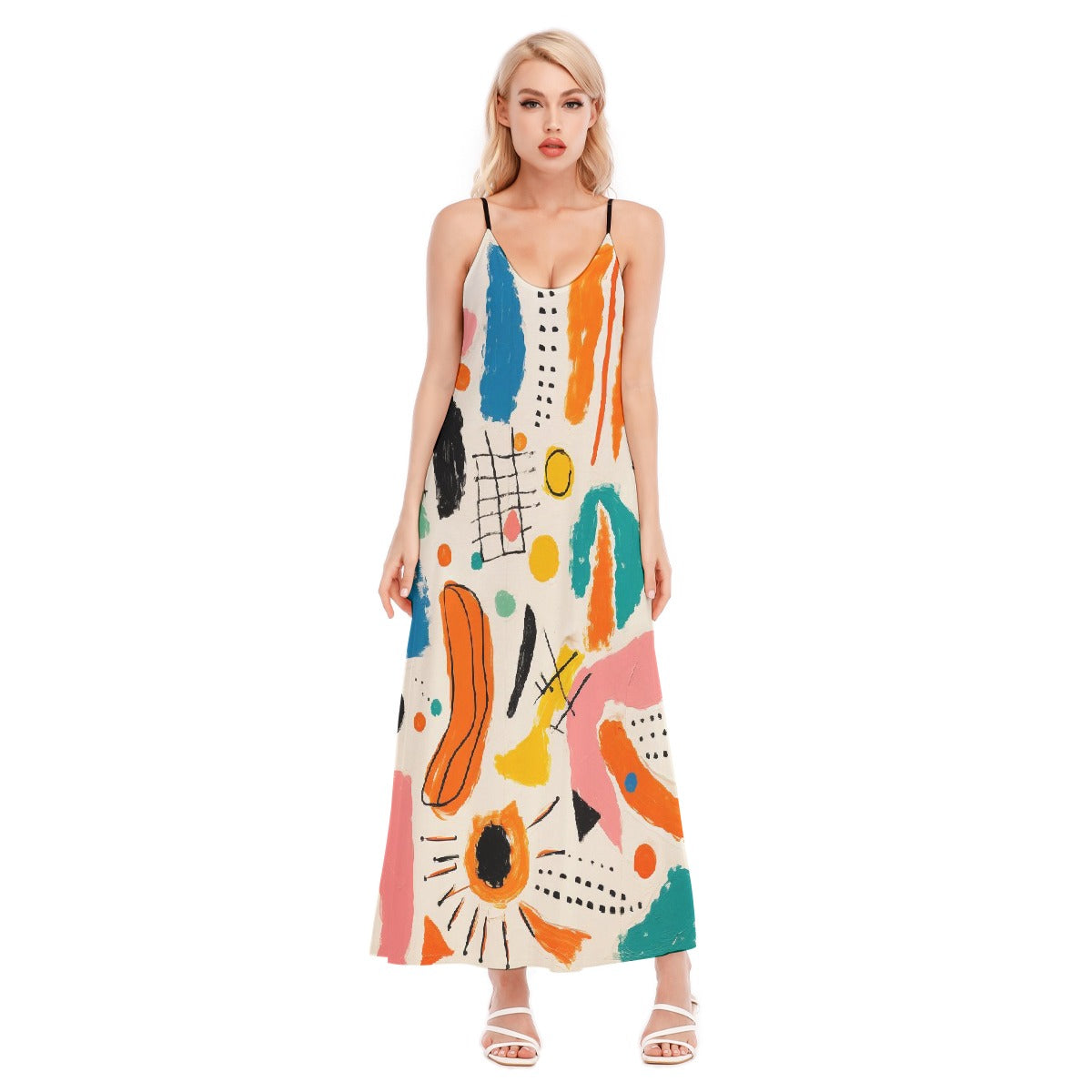 All-Over Print Women's Sling Dress