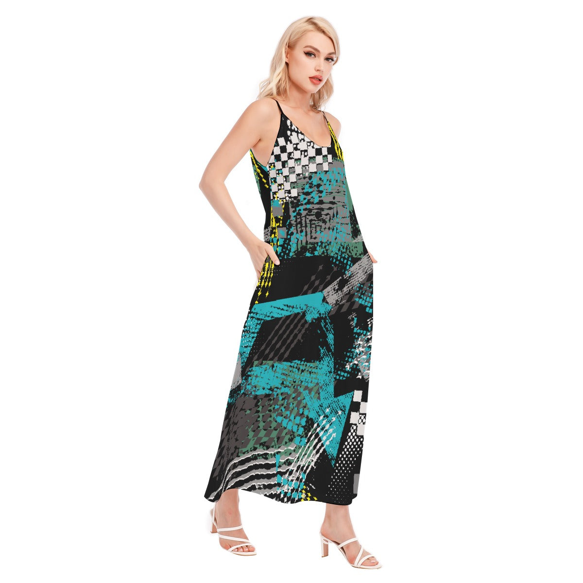 All-Over Print Women's Sling Dress