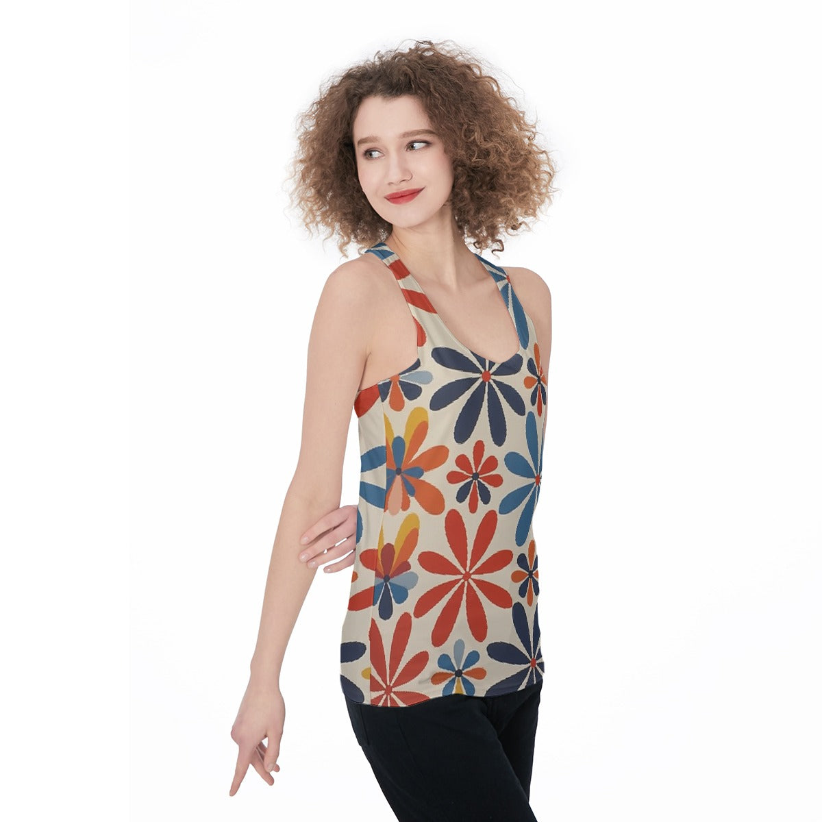 All-Over Print Women's Racerback Tank Top