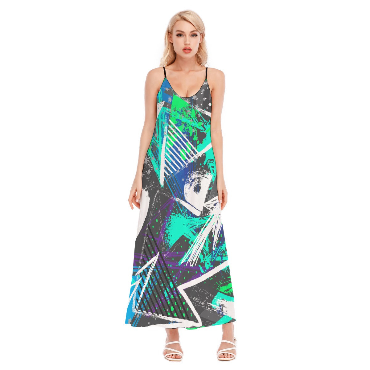 All-Over Print Women's Sling Dress