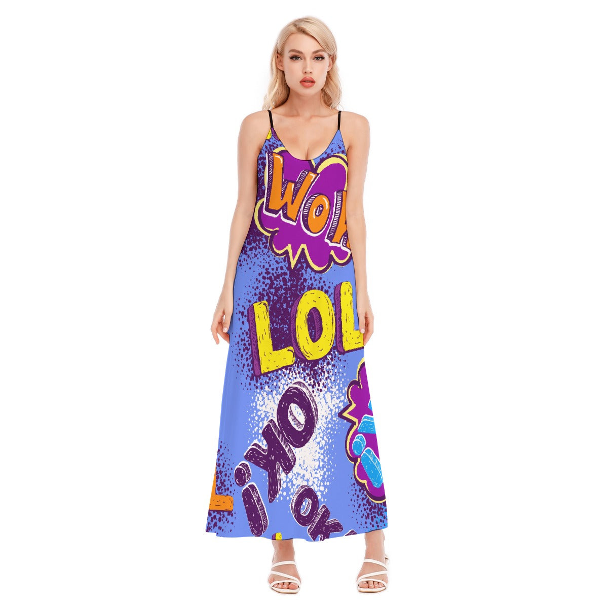 All-Over Print Women's Sling Dress