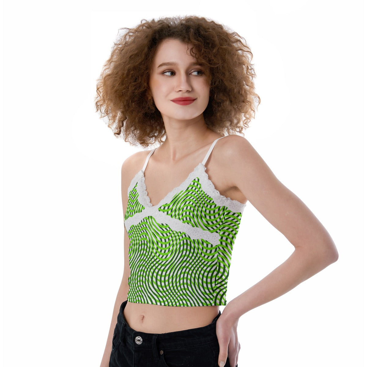 All-Over Print Women's Lace Camisole