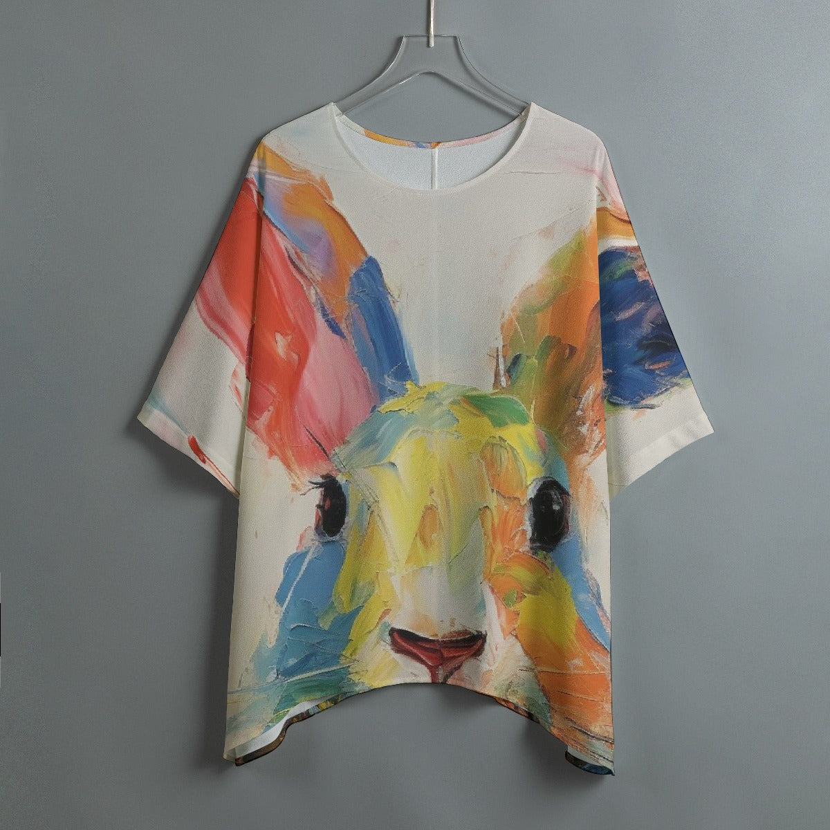 All-Over Print Women's Bat Sleeve Shirt