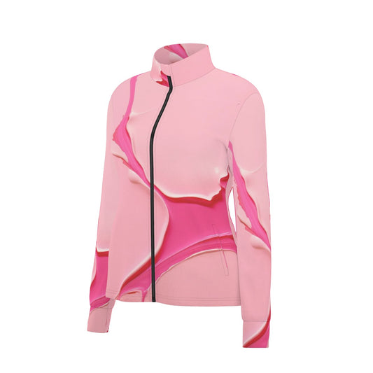 All-Over Print Women's Long Sleeve Thumbhole Jacket