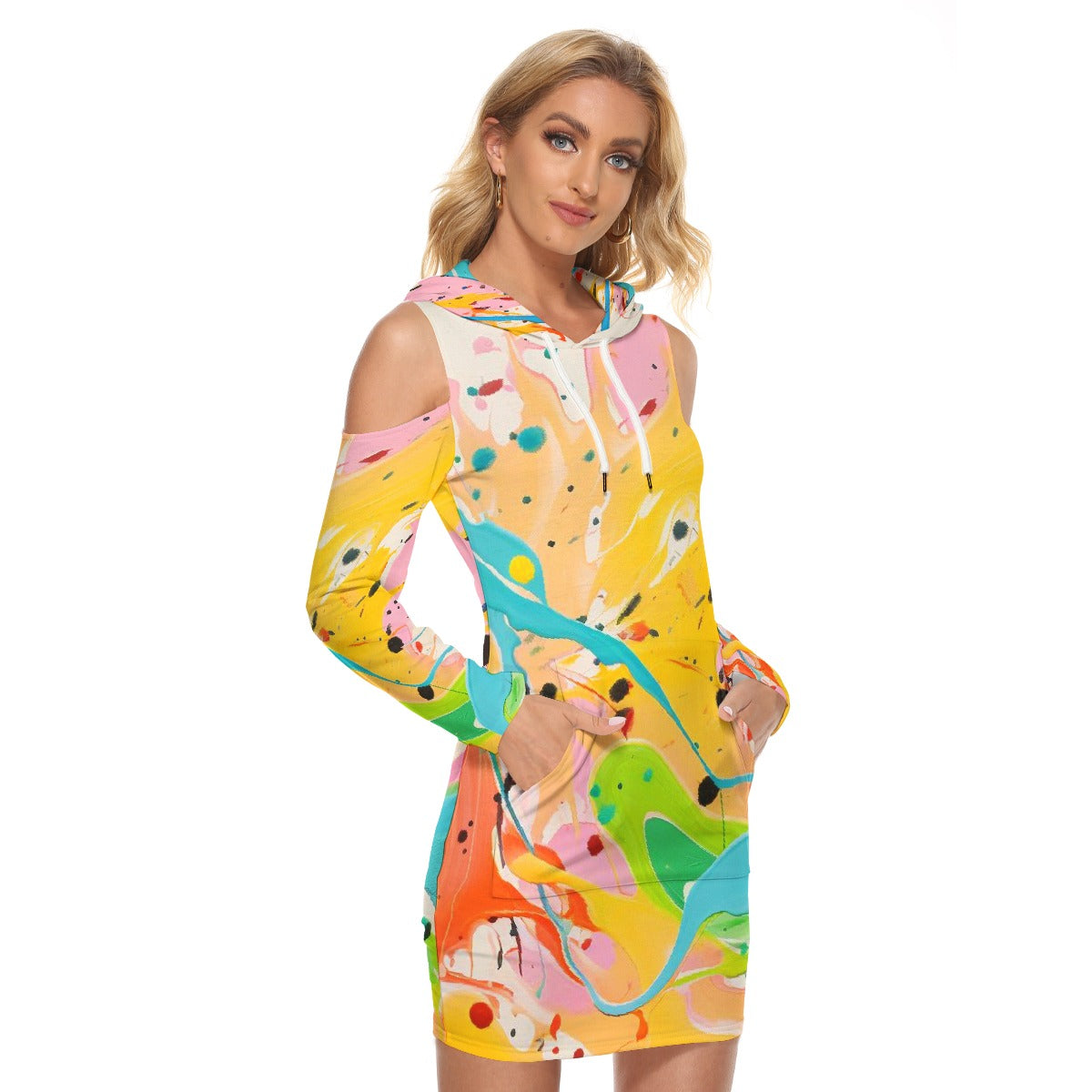 All-Over Print Women's Tight Dress