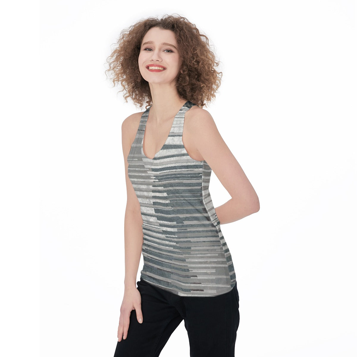 All-Over Print Women's Racerback Tank Top