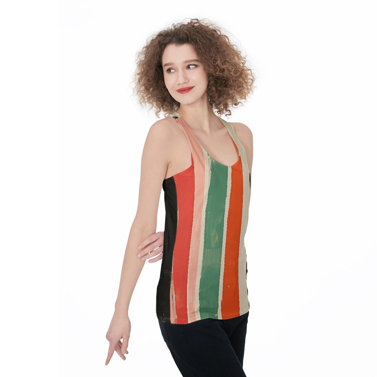 All-Over Print Women's Racerback Tank Top