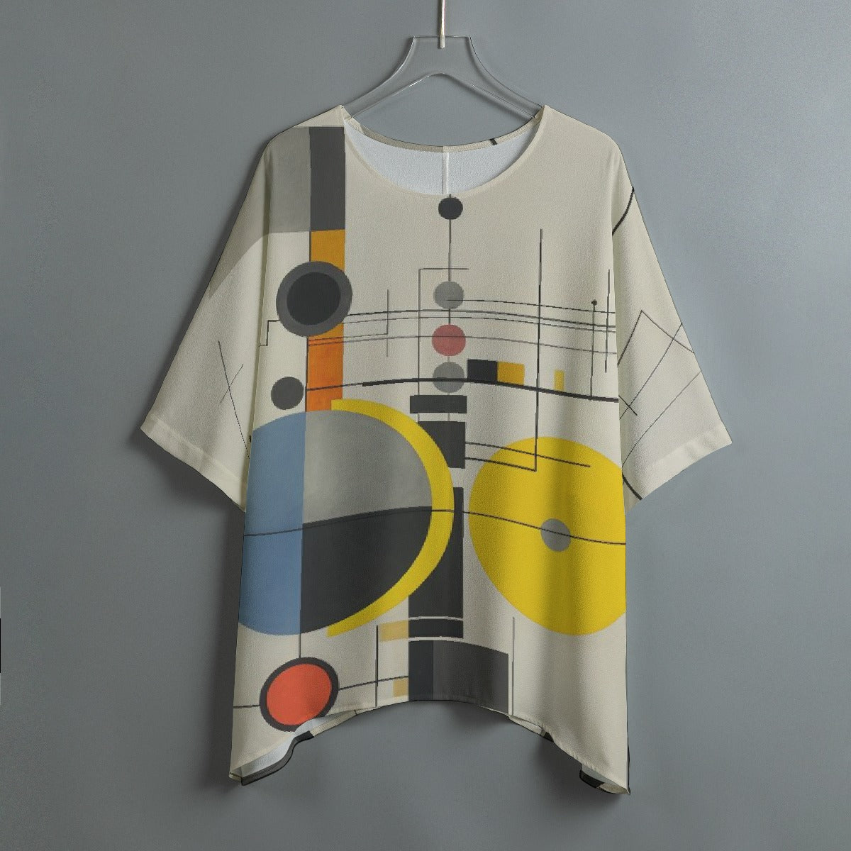 All-Over Print Women's Bat Sleeve Shirt