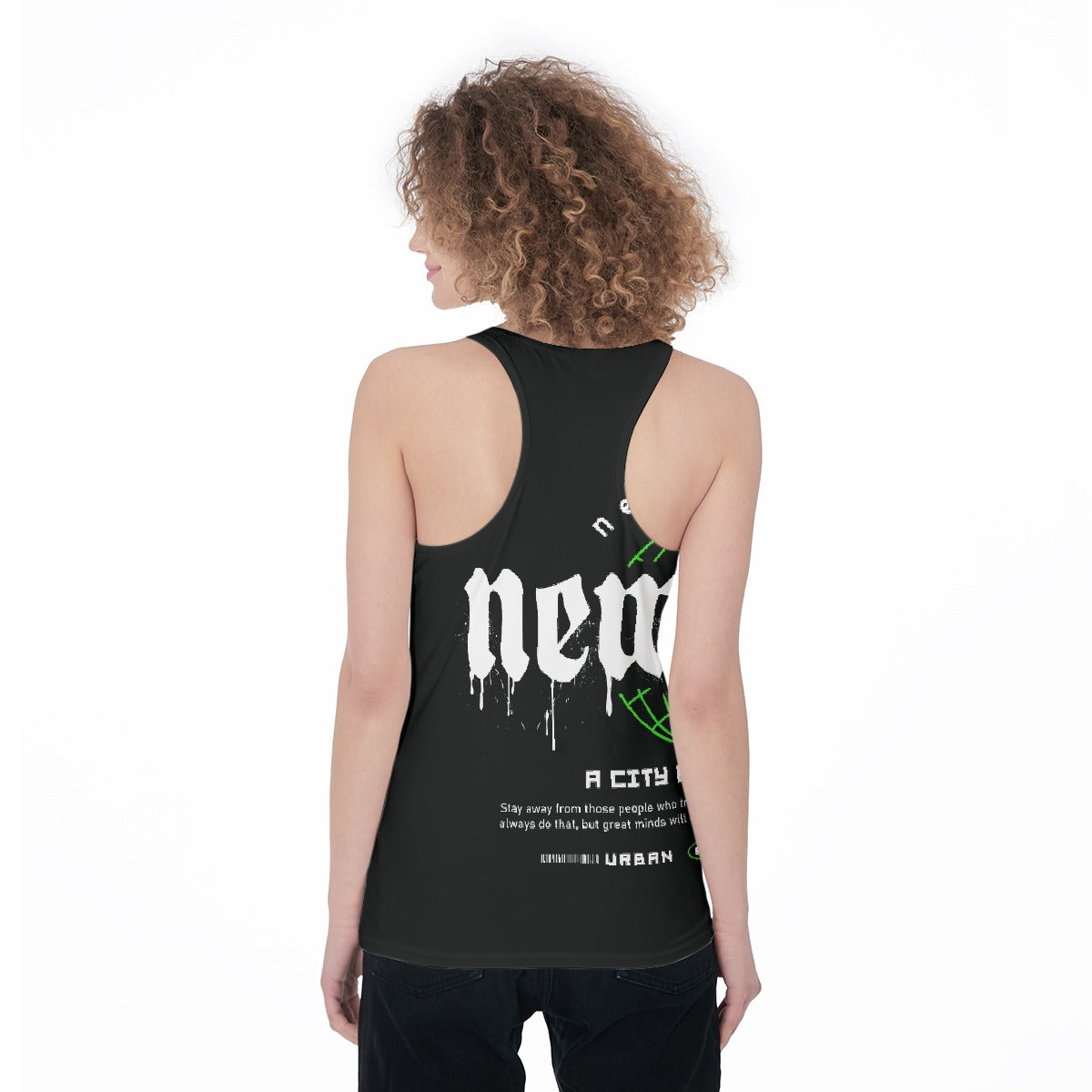 All-Over Print Women's Racerback Tank Top