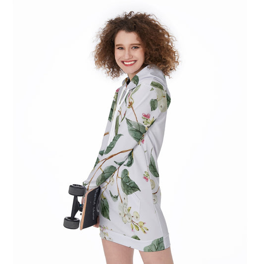 All-Over Print Women's Long Hoodie