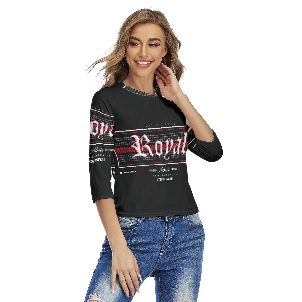 All-Over Print Women's Raglan Sleeves T-shirts