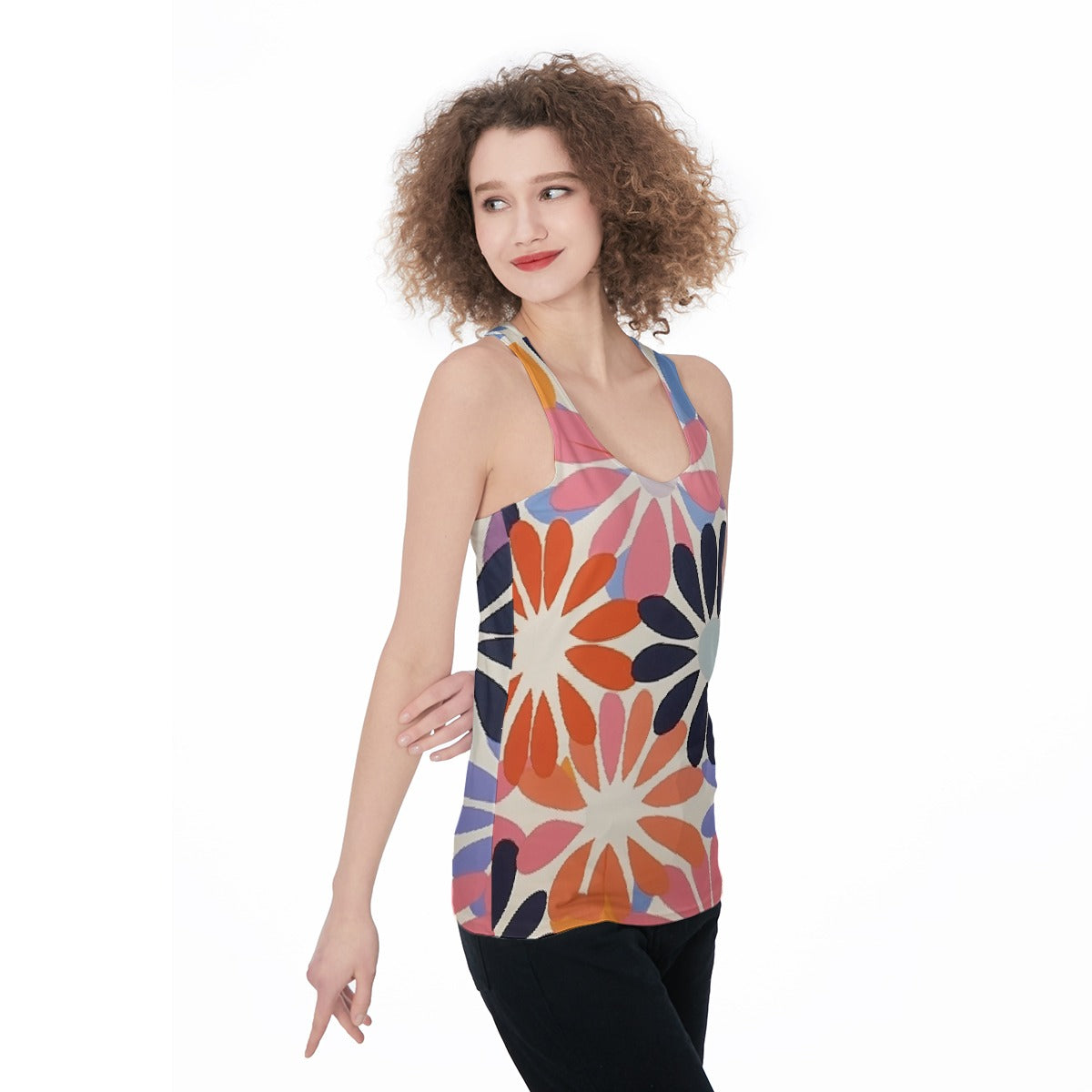 All-Over Print Women's Racerback Tank Top