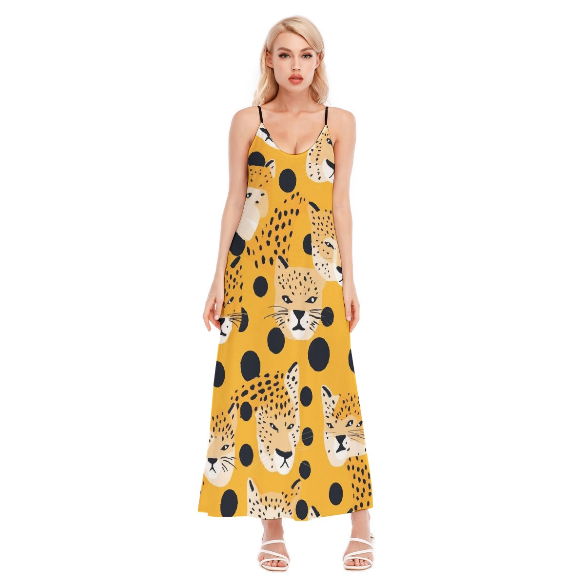 All-Over Print Women's Sling Dress