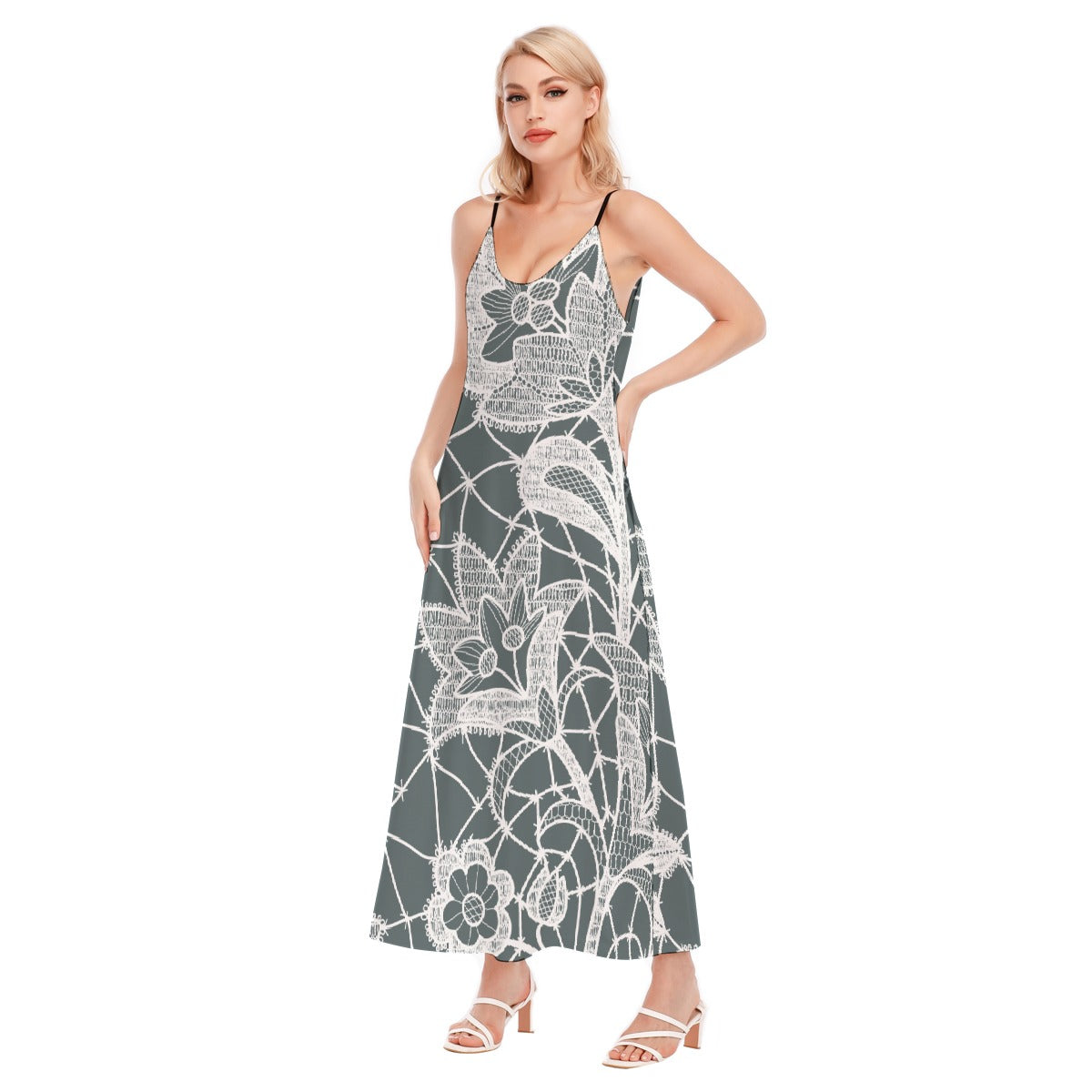 All-Over Print Women's Sling Dress