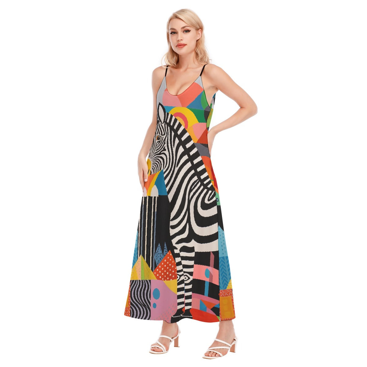 All-Over Print Women's Sling Dress