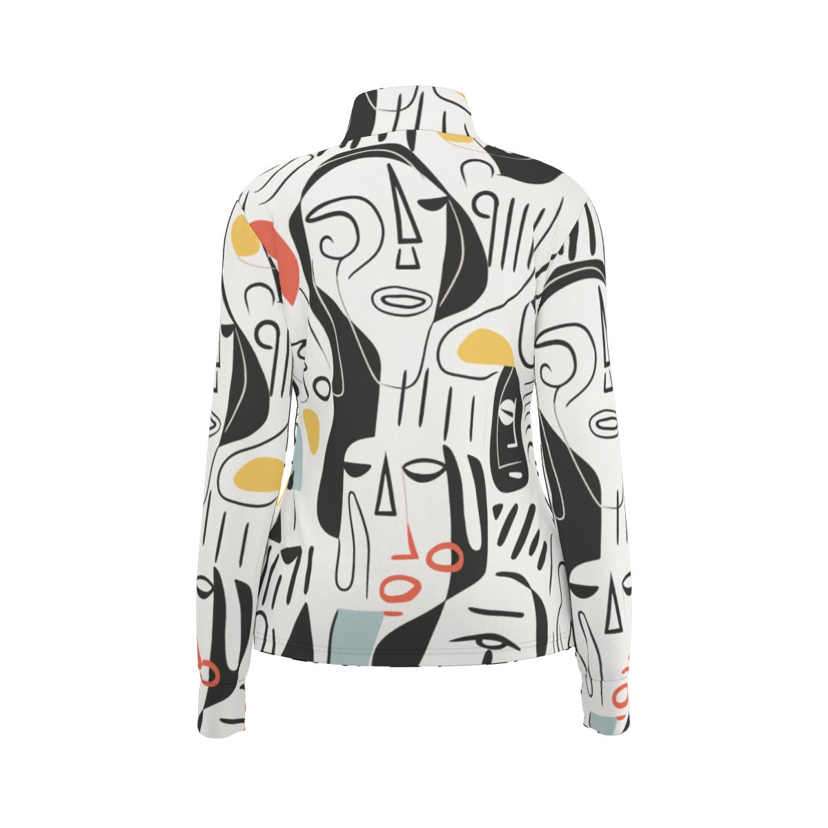 All-Over Print Women's Long Sleeve Thumbhole Jacket