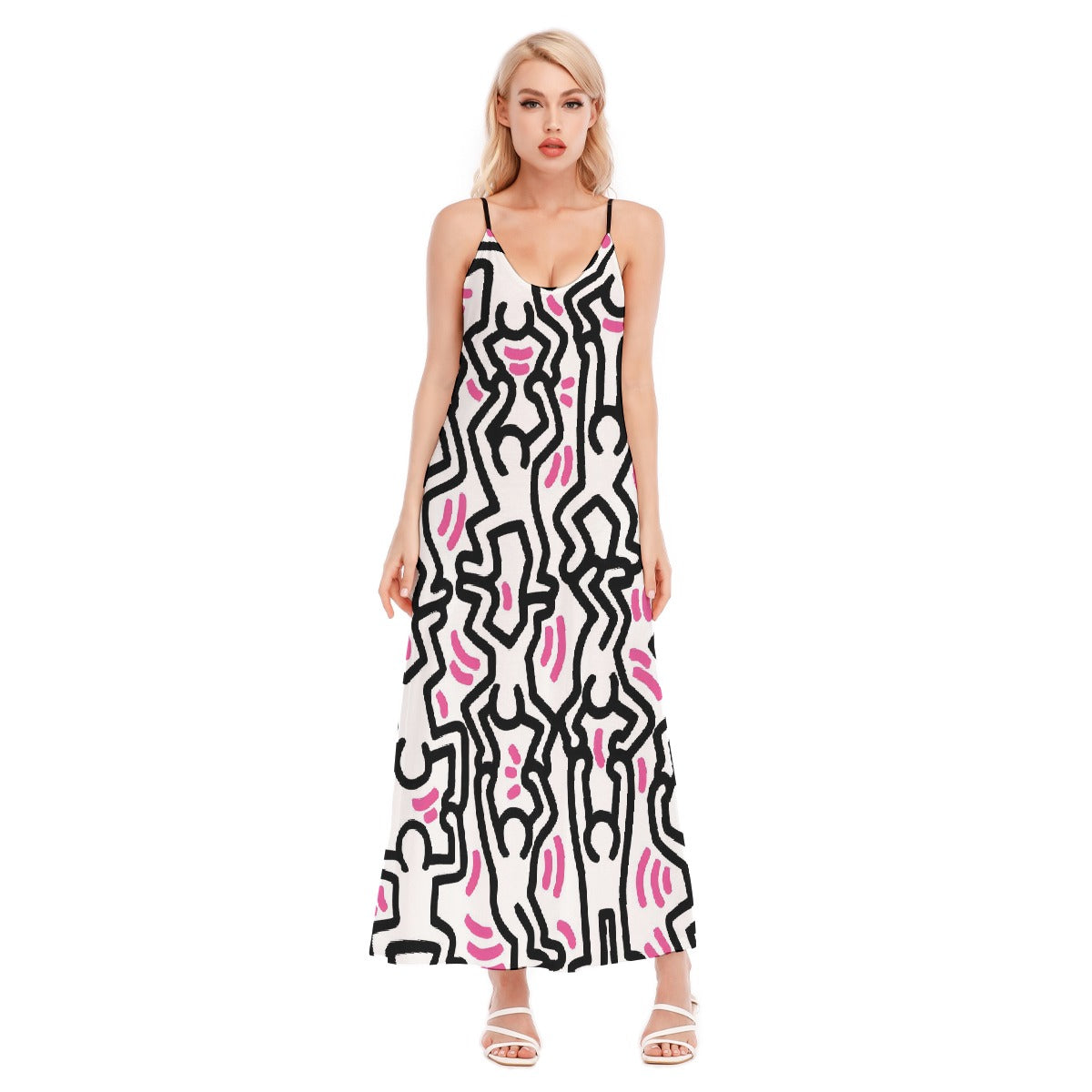 All-Over Print Women's Sling Dress