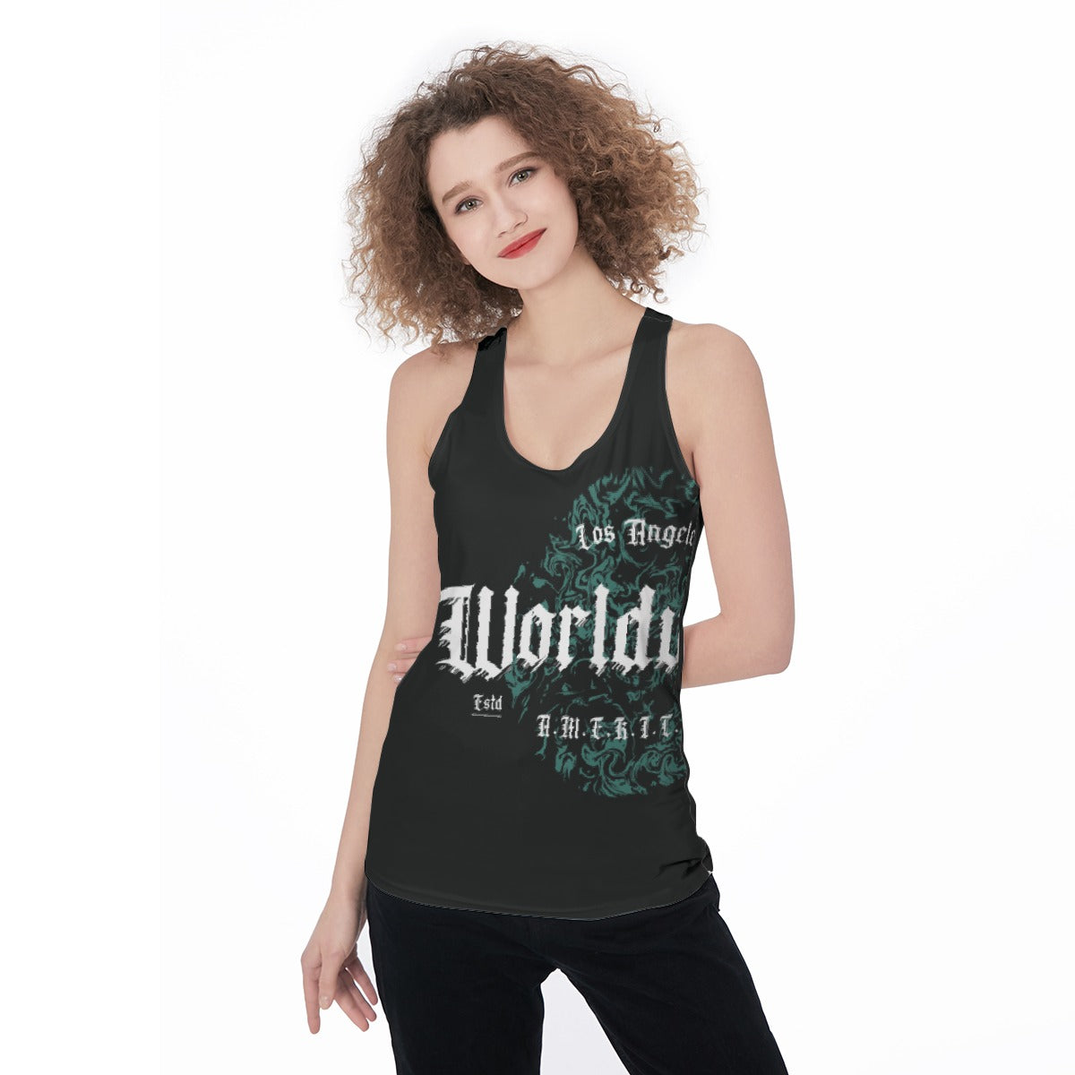 All-Over Print Women's Racerback Tank Top
