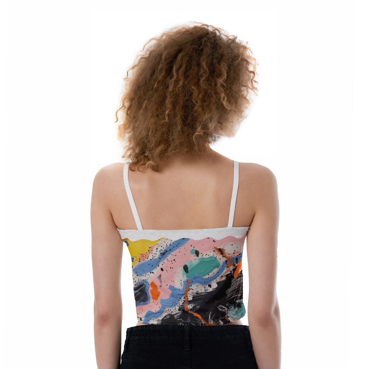 All-Over Print Women's Lace Camisole