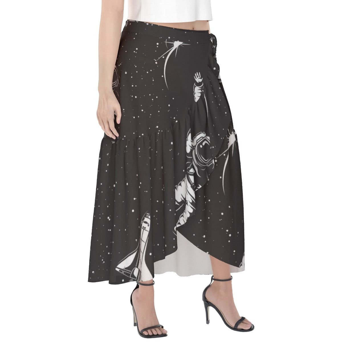 All-Over Print Women's Wrap Skirt