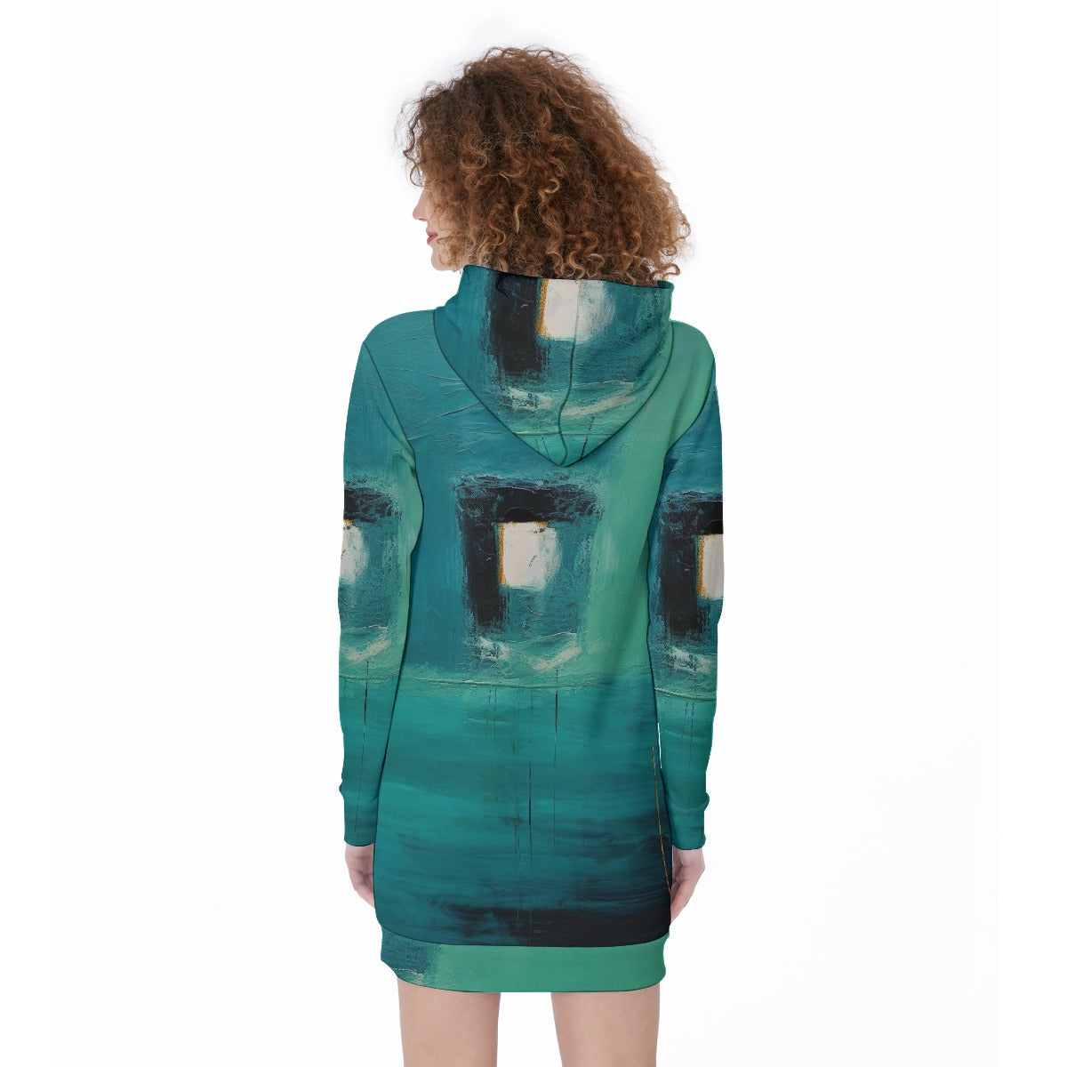 All-Over Print Women's Long Hoodie