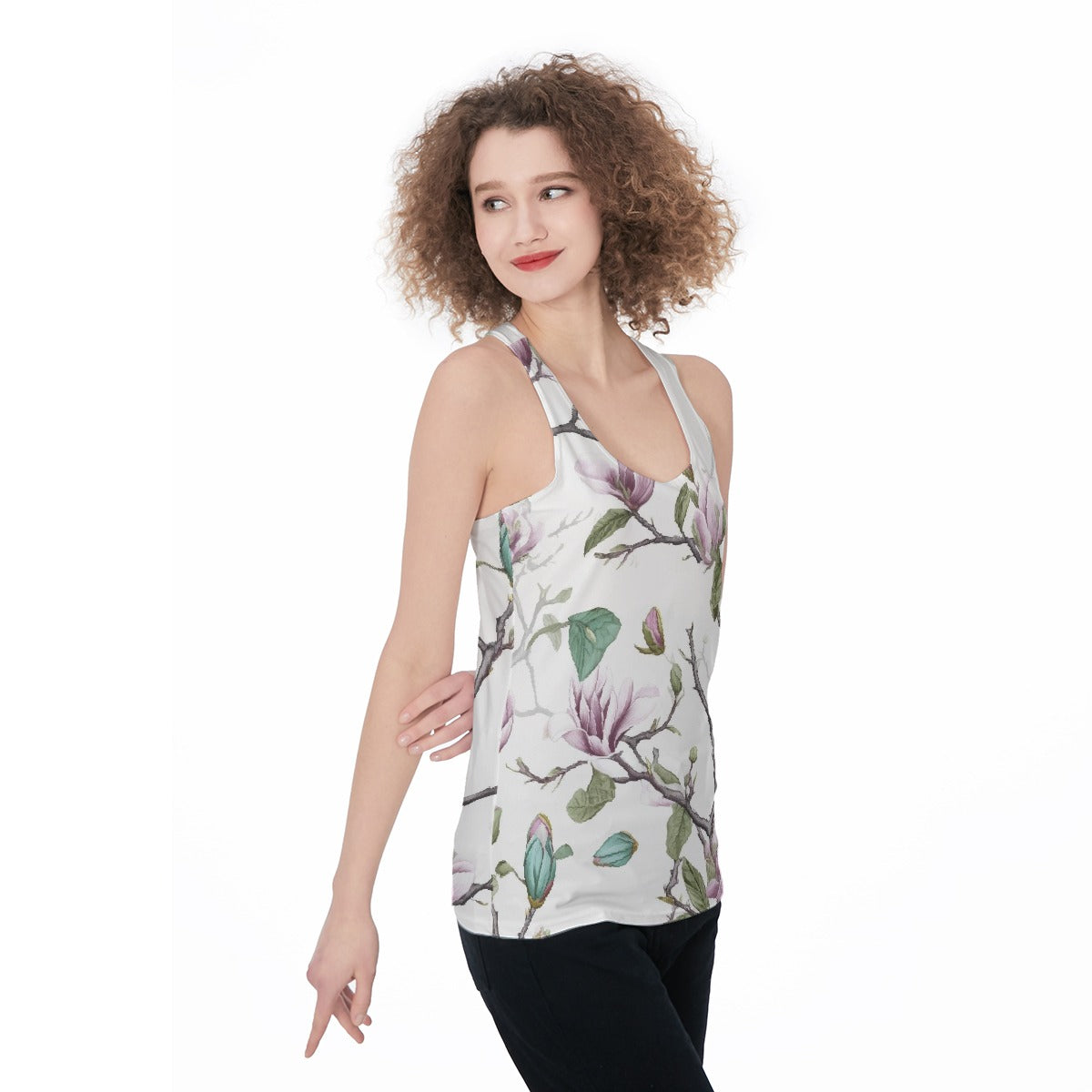 All-Over Print Women's Racerback Tank Top