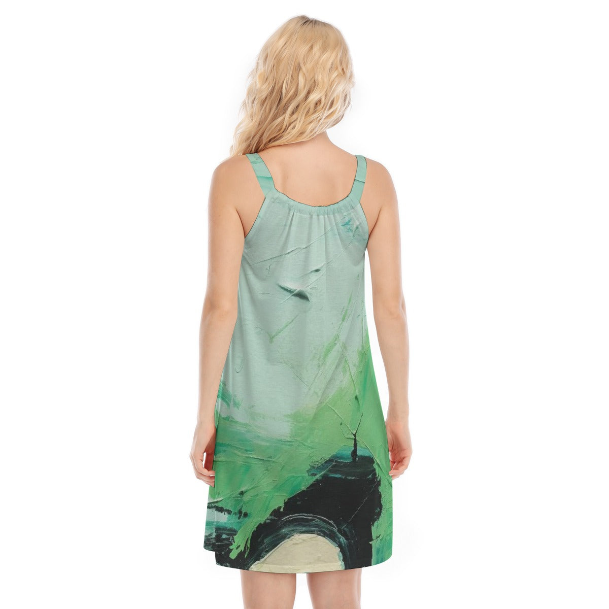 All-Over Print Women's Sleeveless Cami Dress