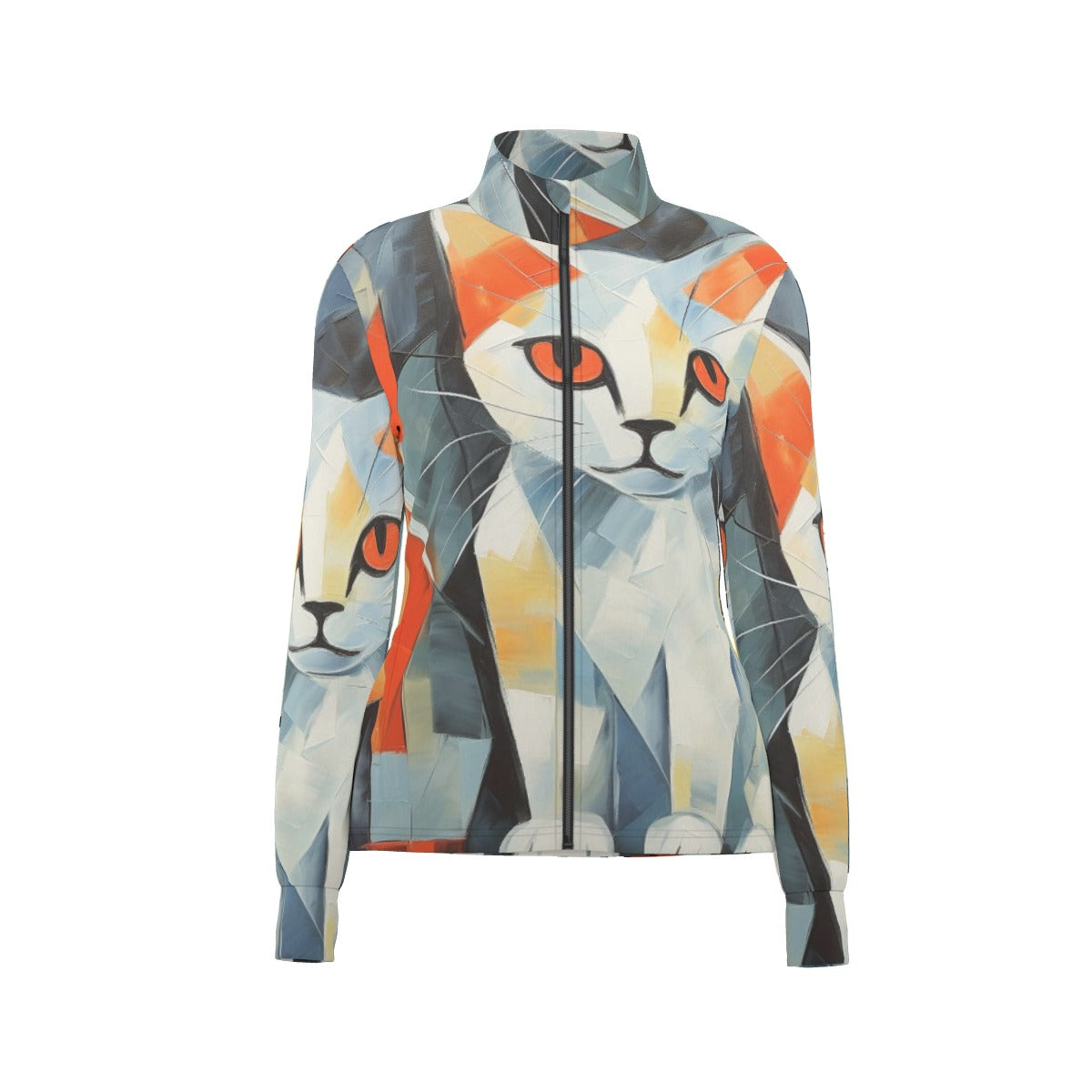 All-Over Print Women's Long Sleeve Thumbhole Jacket