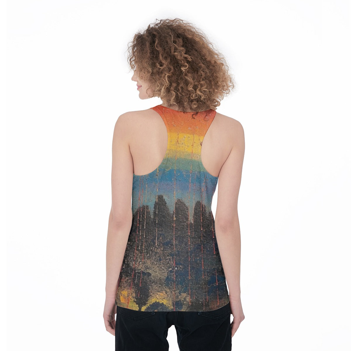 All-Over Print Women's Racerback Tank Top