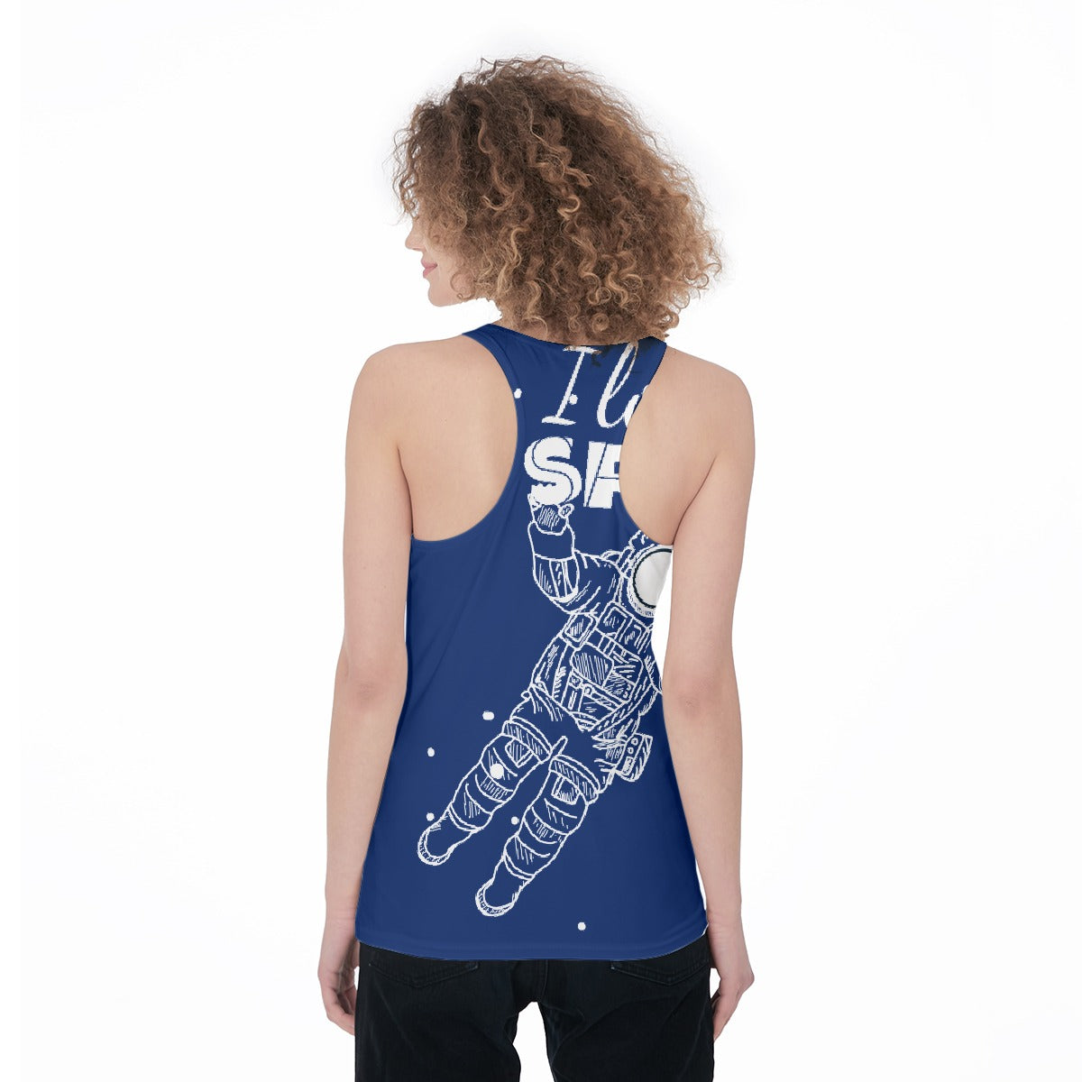 All-Over Print Women's Racerback Tank Top