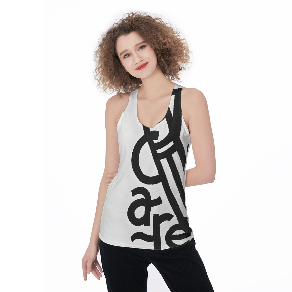 All-Over Print Women's Racerback Tank Top