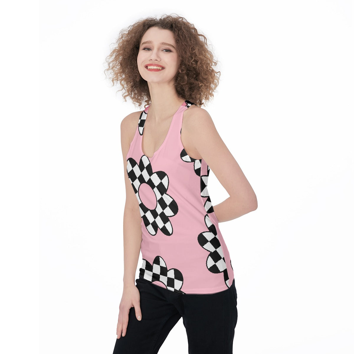 All-Over Print Women's Racerback Tank Top