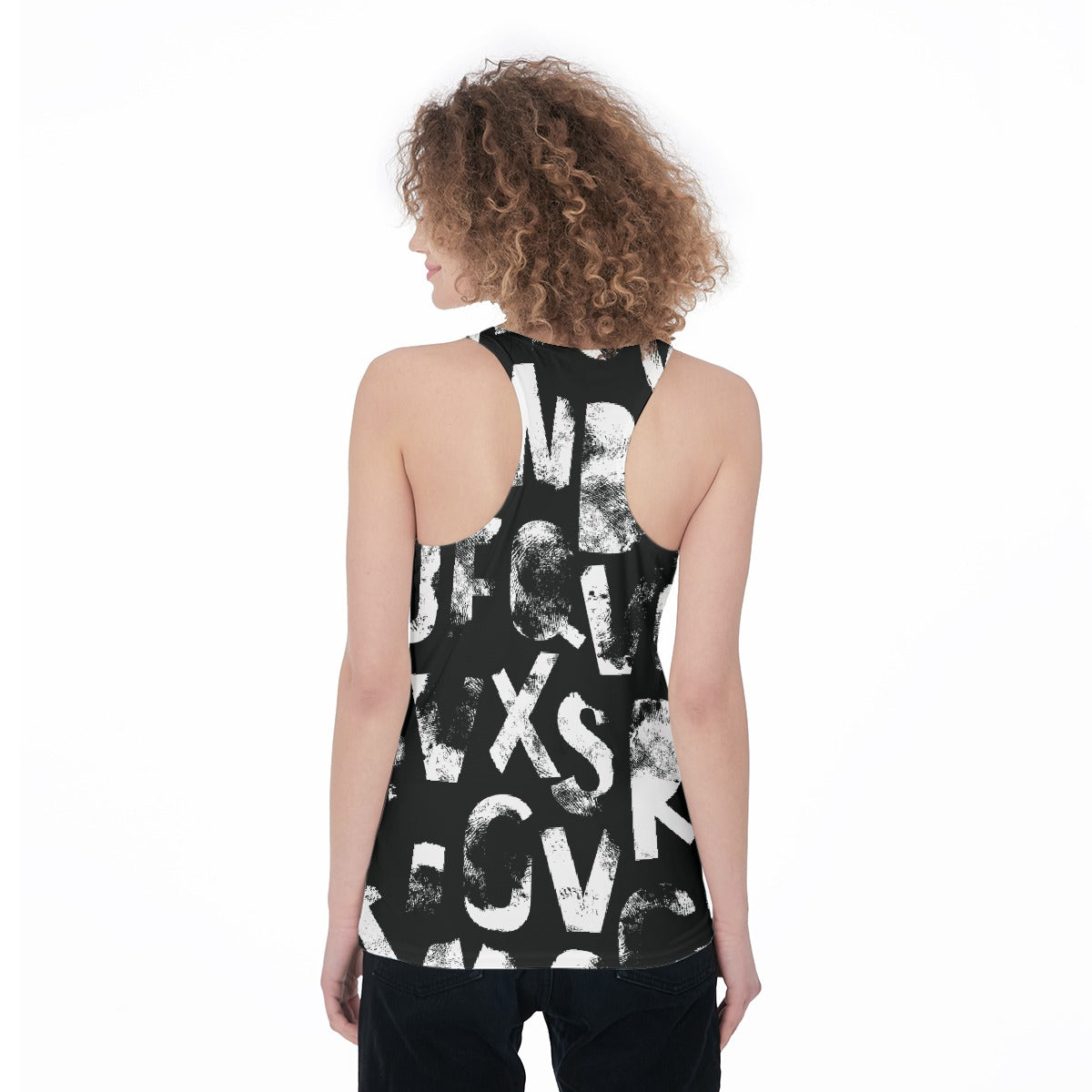 All-Over Print Women's Racerback Tank Top