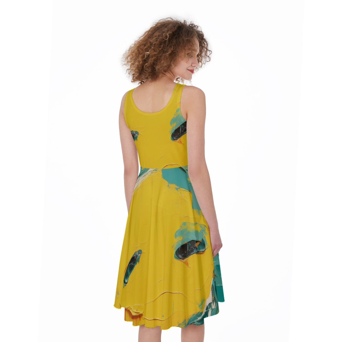 All-Over Print Women's Sleeveless Dress