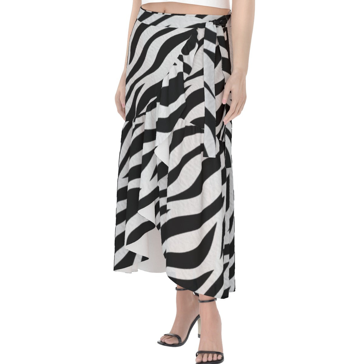 All-Over Print Women's Wrap Skirt