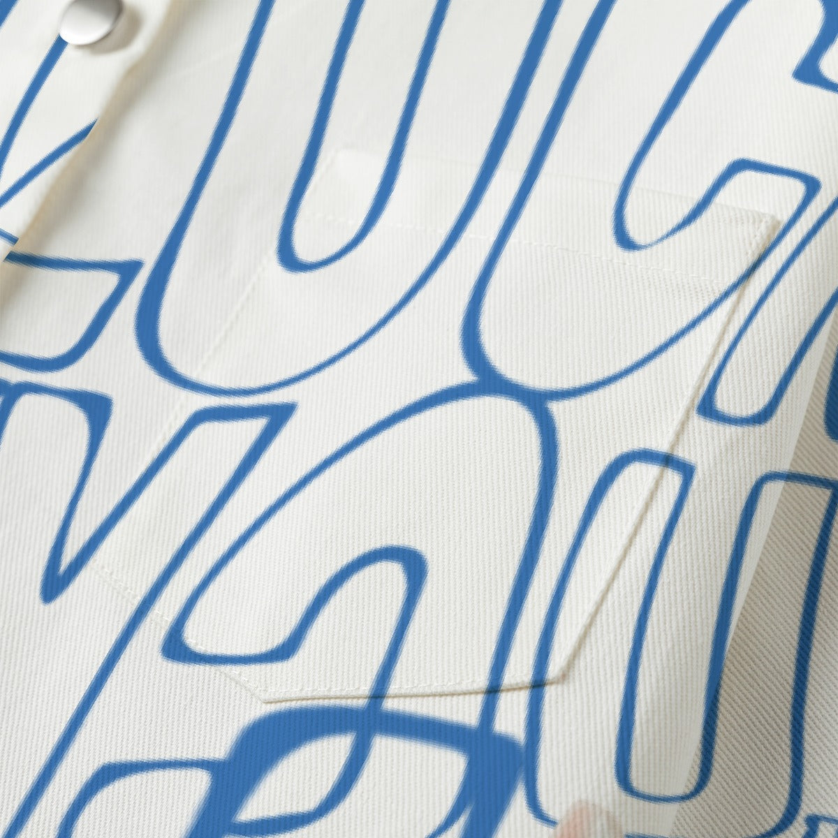 All-Over Print Women's Cropped Jacket | 245GSM Cotton