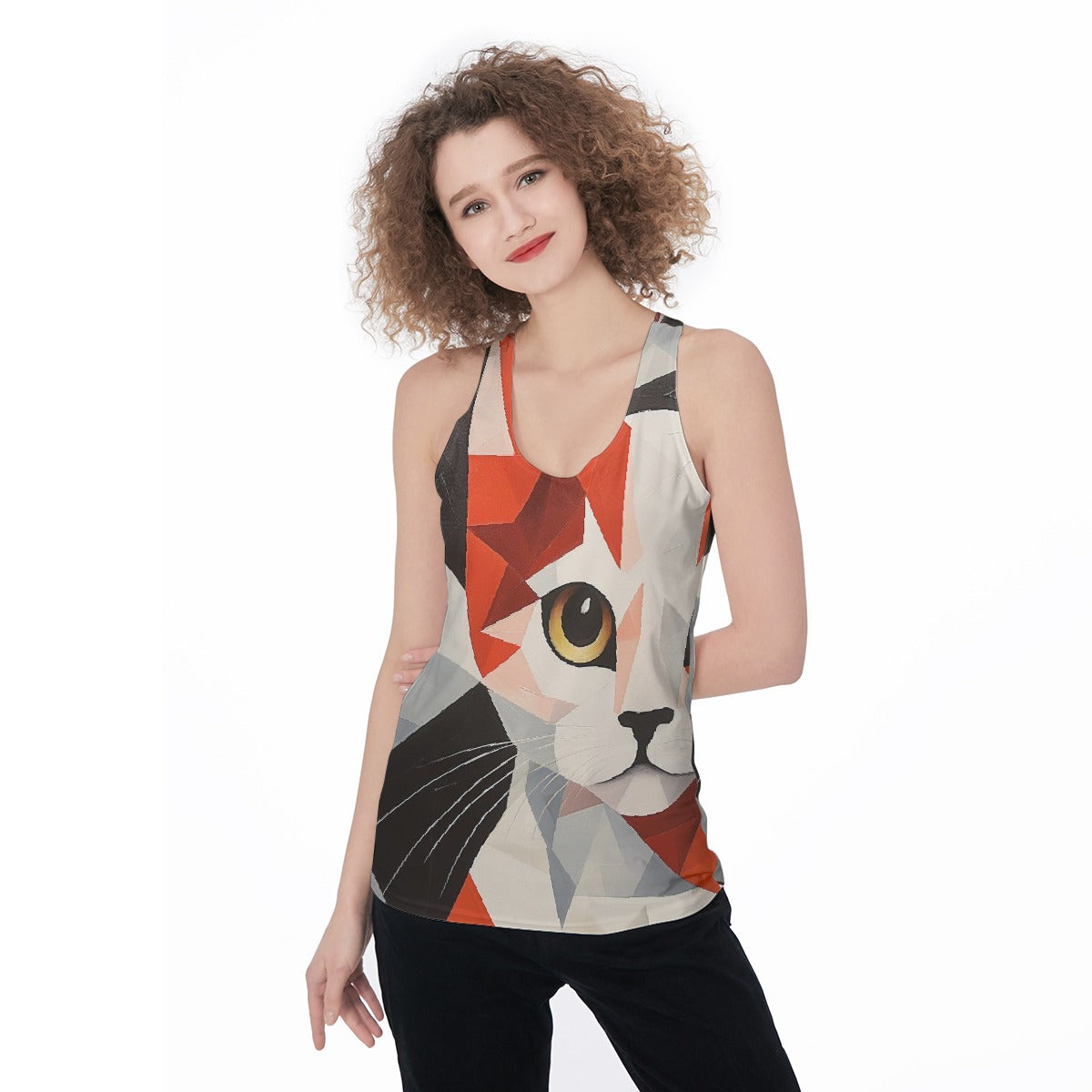 All-Over Print Women's Racerback Tank Top