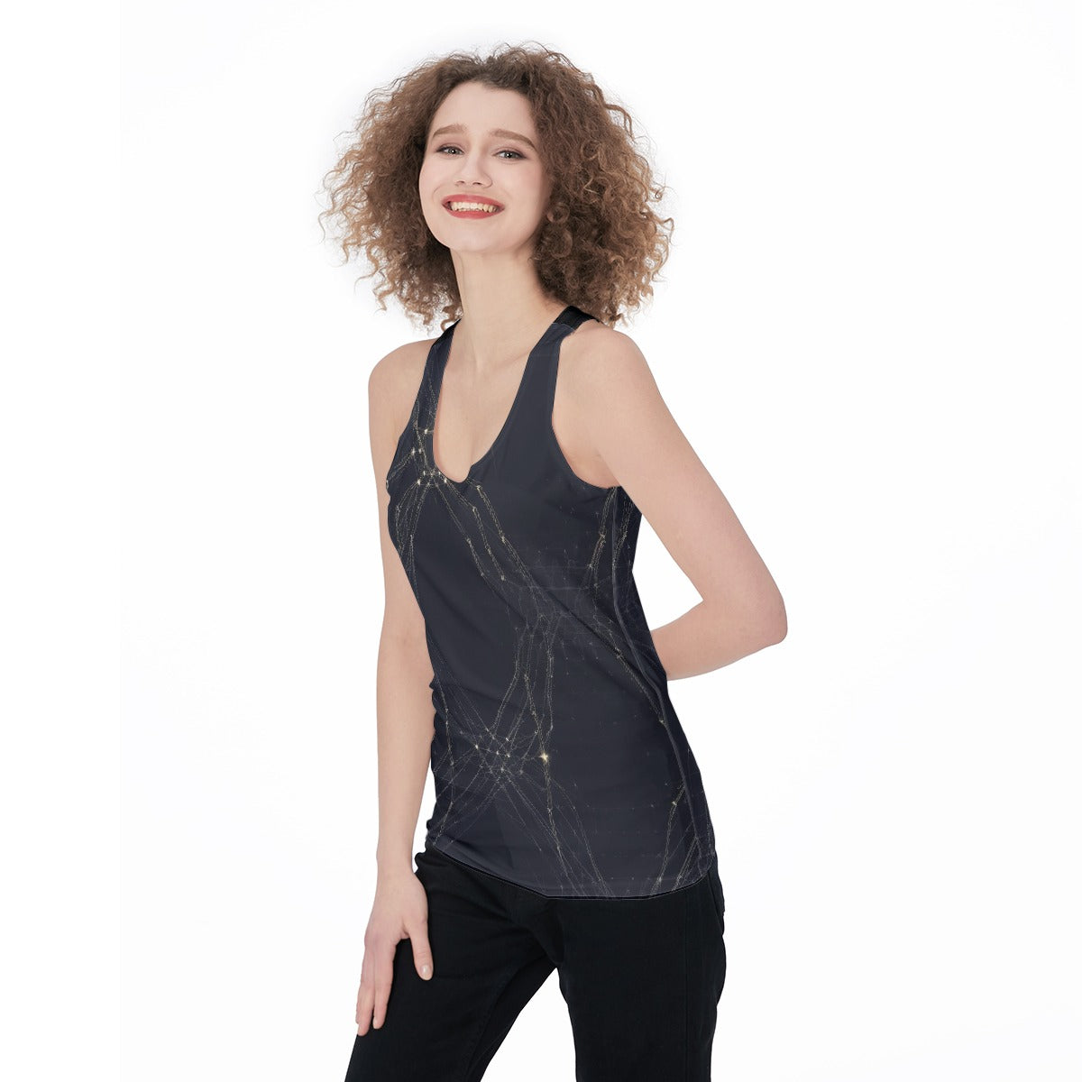 All-Over Print Women's Racerback Tank Top