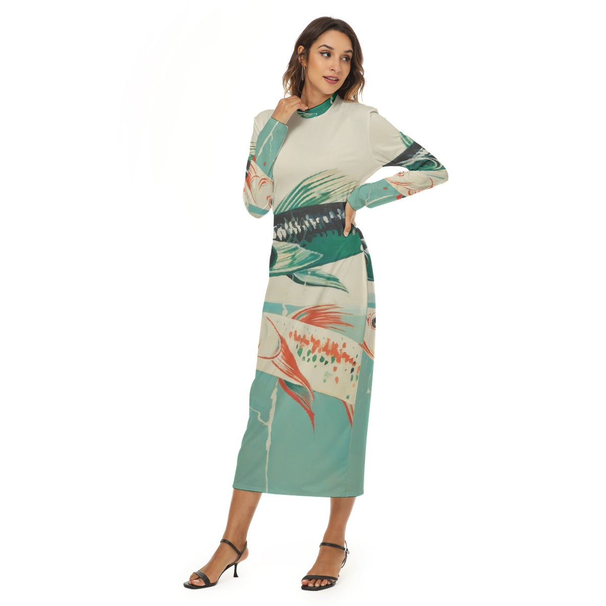 All-Over Print Women's Hip Dress