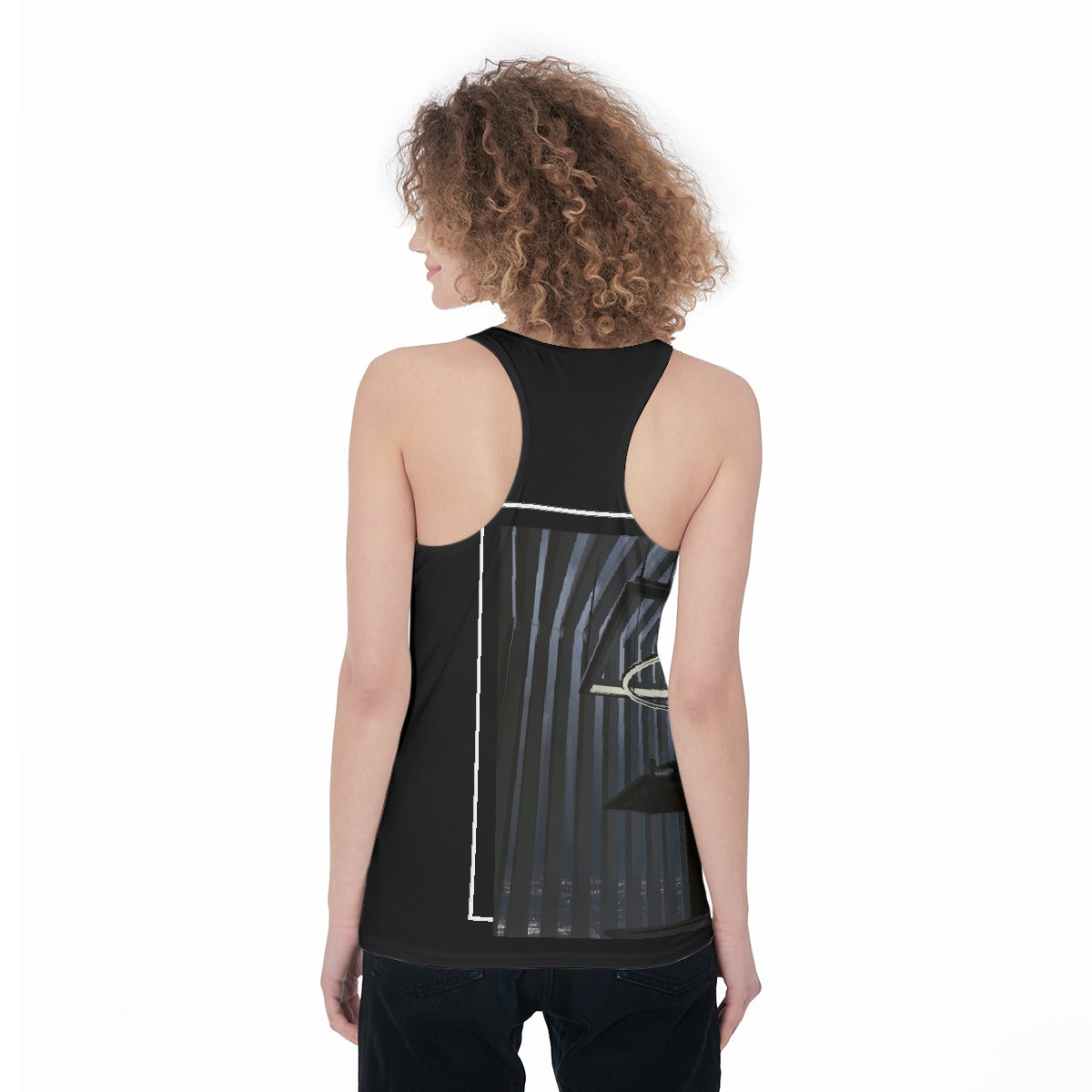 All-Over Print Women's Racerback Tank Top