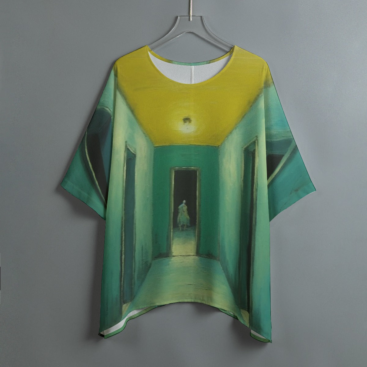 All-Over Print Women's Bat Sleeve Shirt