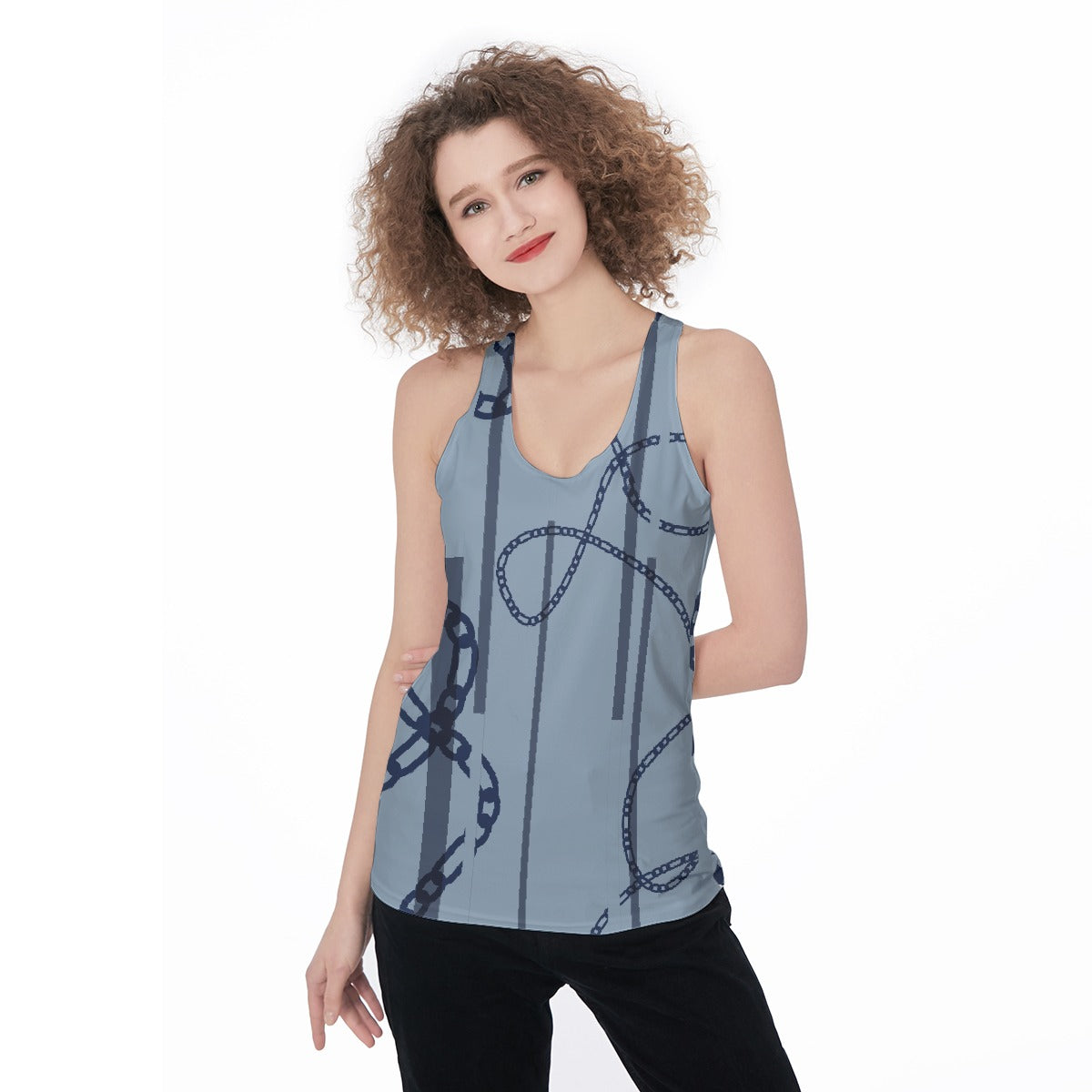 All-Over Print Women's Racerback Tank Top