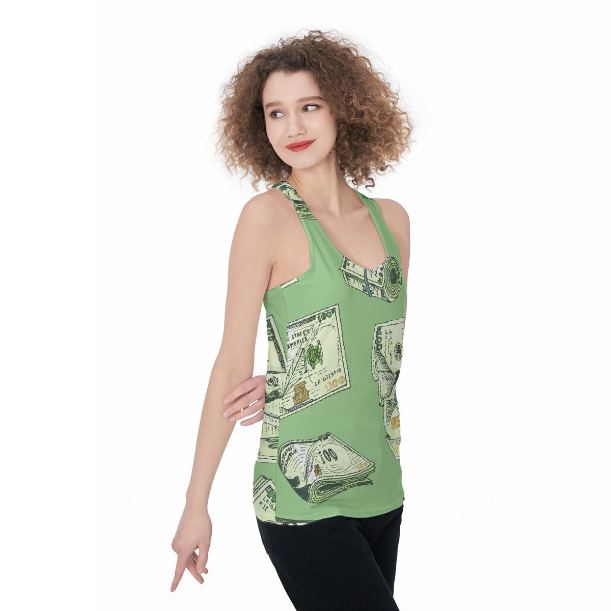 All-Over Print Women's Racerback Tank Top