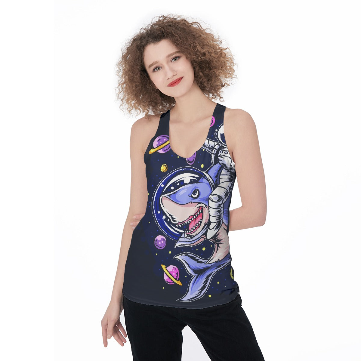 All-Over Print Women's Racerback Tank Top