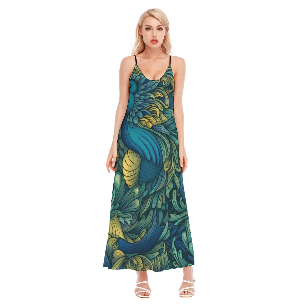 All-Over Print Women's Sling Dress