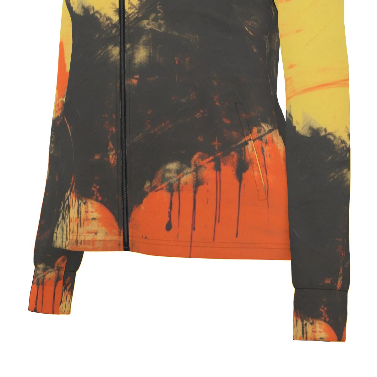 All-Over Print Women's Long Sleeve Thumbhole Jacket