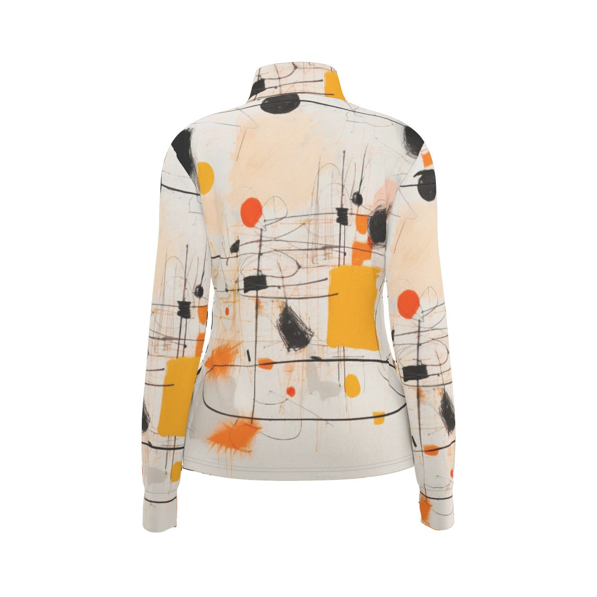 All-Over Print Women's Long Sleeve Thumbhole Jacket