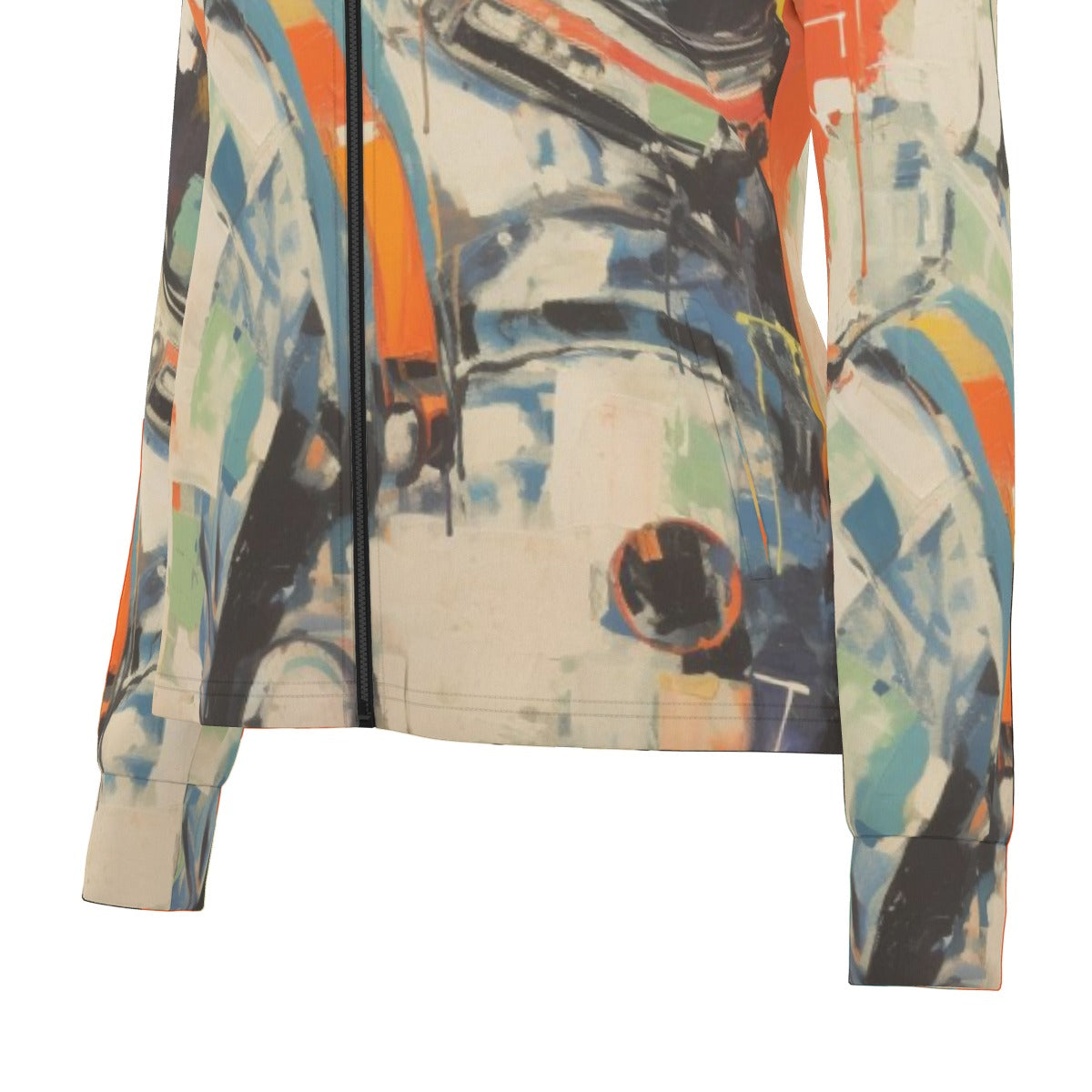All-Over Print Women's Long Sleeve Thumbhole Jacket