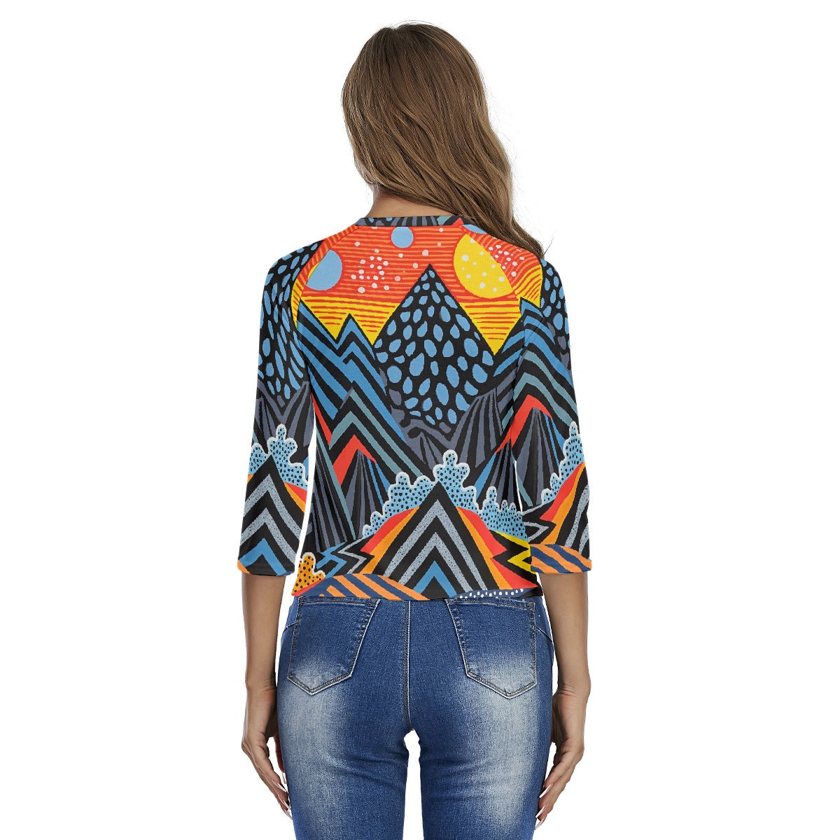 All-Over Print Women's Raglan Sleeves T-shirts