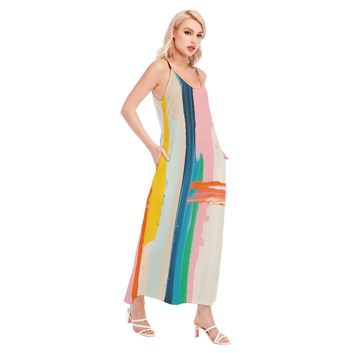 All-Over Print Women's Sling Dress